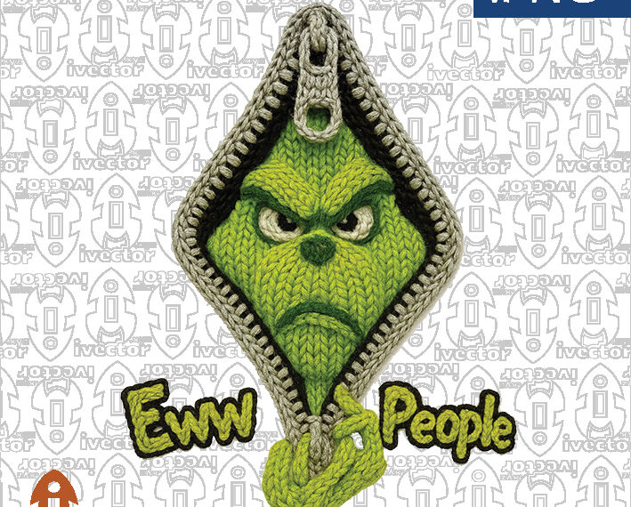 EWW PEOPLE GRINCH CREMALLERA PNG ALTA CALIDAD