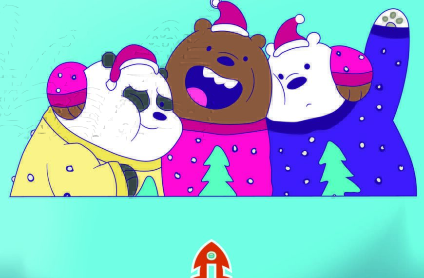 Escandalosos Navidad Vector con sueter