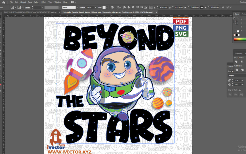 Explorador-Espacial-Kawaii-Vector-Editable-para-Estampados-y-Proyectos-Creativos_Mesa-de-trabajo-2 Explorador Espacial Kawaii: Vector Editable para Estampados y Proyectos Creativos