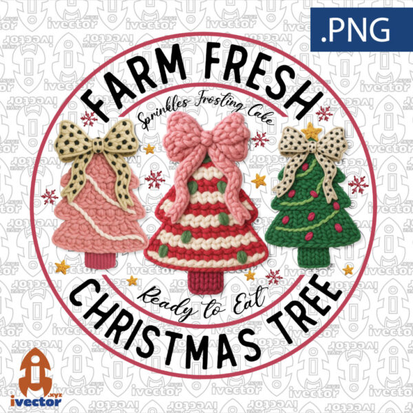 FARM-FRESH-CHRISTMAS-TREE-CROCHET-PNG-ALTA-CALIDAD-600x600 Vectores completamente editables