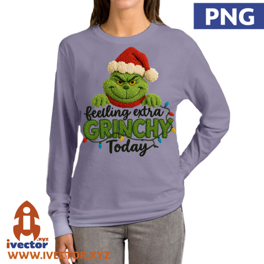 FEELYNG-GRINCHY-TODAY-NAVIENO-EFECTO-CROCHE-P1 FEELYNG GRINCHY TODAY NAVIEÑO EFECTO CROCHE