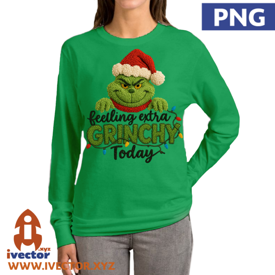 FEELYNG-GRINCHY-TODAY-NAVIENO-EFECTO-CROCHE-P4 FEELYNG GRINCHY TODAY NAVIEÑO EFECTO CROCHE