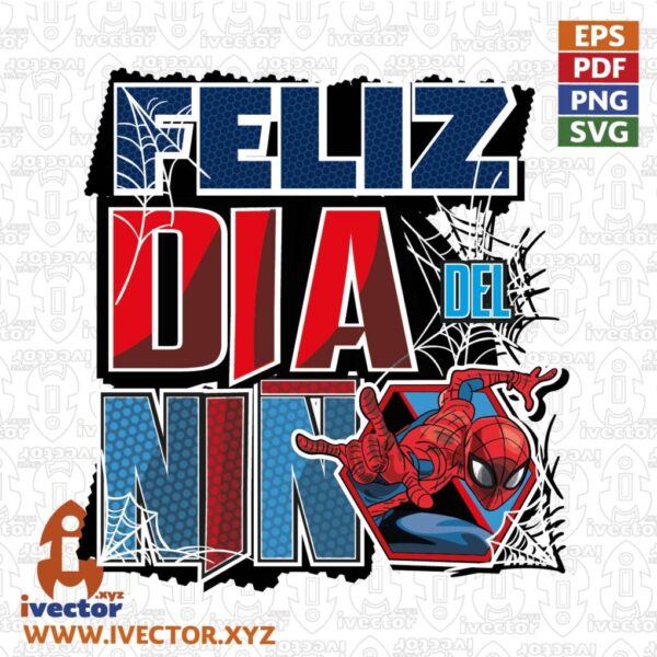 FELIZ-DIA-DEL-NINO-SPIDERMAN-VECTOR-EDITABLE-EPS-PDF-01-600x600 Ivector - Recursos Ilimitados DTF