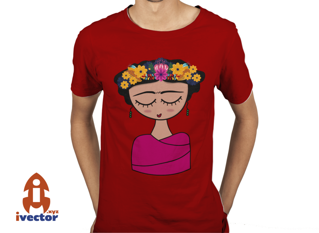 FRIDAH-CALO-VECTOR-FLORES-COLORES-EDITABLES-playera2-1024x748 FRIDA KAHLO VECTOR FLORES COLORES EDITABLES