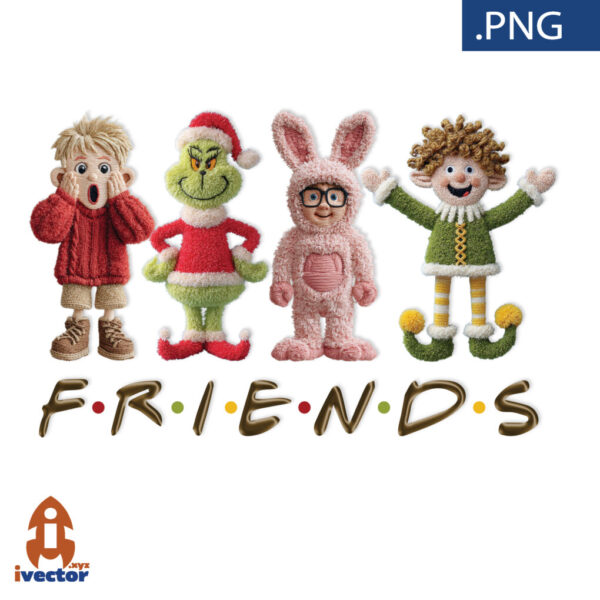 FRIENDS-NAVIDENO-CROCHET-ALTA-CALIDAD-600x600 Ivector - Recursos Ilimitados DTF
