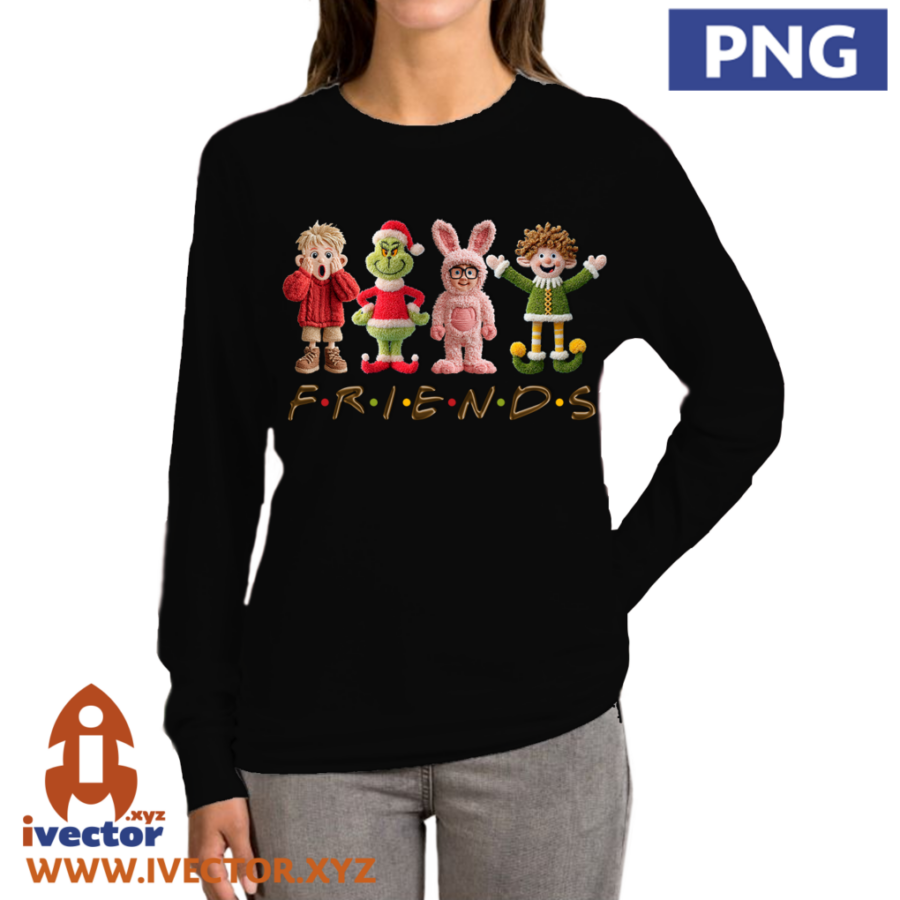 FRIENDS-NAVIDENO-CROCHET-ALTA-CALIDAD-p1 FRIENDS NAVIDEÑO CROCHET ALTA CALIDAD