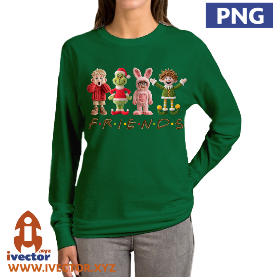FRIENDS-NAVIDENO-CROCHET-ALTA-CALIDAD-p2 FRIENDS NAVIDEÑO CROCHET ALTA CALIDAD