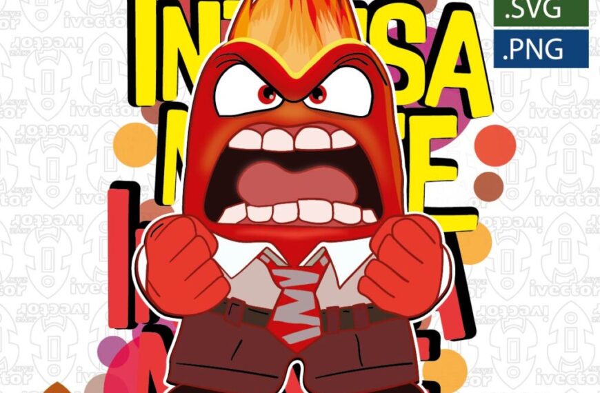 FURIA INTENSAMENTE ANGER VECTOR EDITABLE EPS PDF