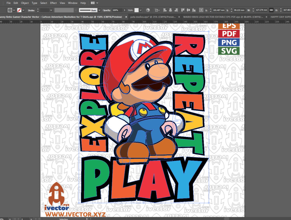 Funny-Retro-Gamer-Character-Vector-–-Cartoon-Adventure-Illustration-for-T-Shirts_Mesa-de-trabajo-2 Funny Retro Gamer Character Vector – Cartoon Adventure Illustration for T-Shirts