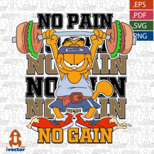 GARFIEL-NO-PAIN-NO-GAIN-GYM-VECTOR_Mesa-de-trabajo-1-300x300 VECTORES Y RECURSOS