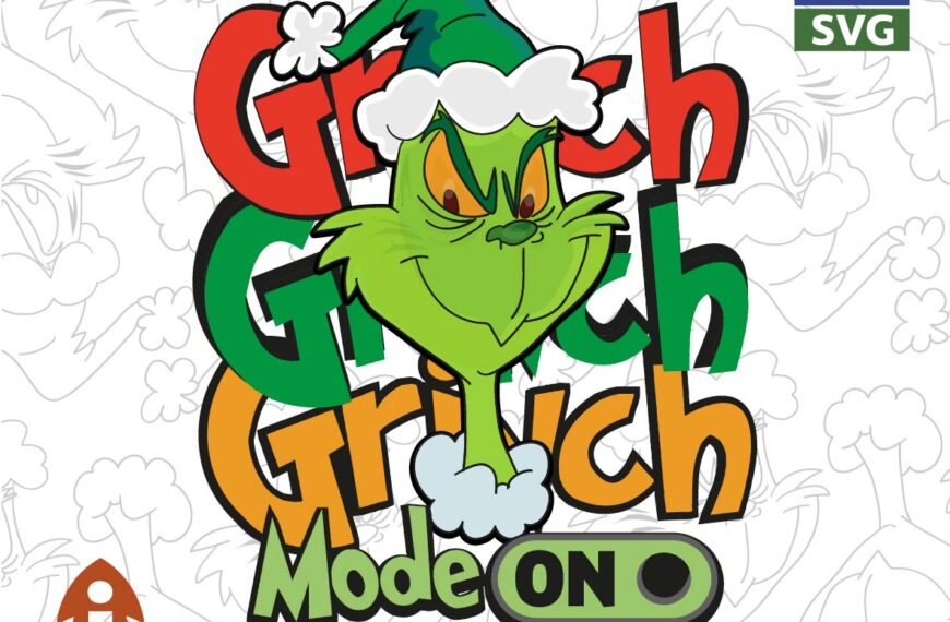 GIRNCH MODE ON CHRISTMAS VECTOR EDITABLE EPS PDF