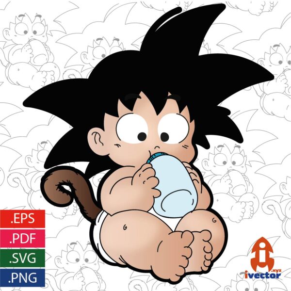 GOKU-DRAGON-BALL-BEBE-EDITABLE-EPS-PDF-SVG_Mesa-de-trabajo-1-600x600 Ivector - Recursos Ilimitados DTF