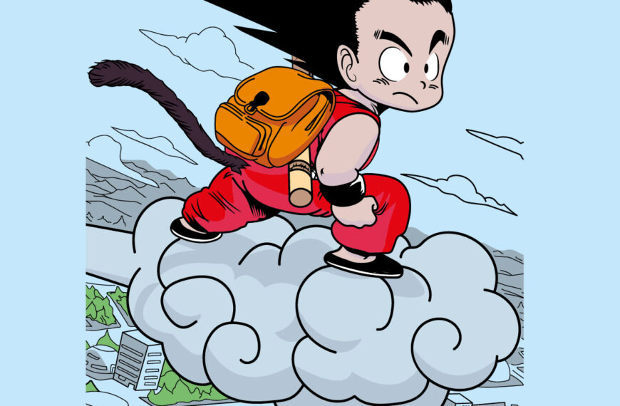 GOKU NUBE VOLADORA VECTOR EPS PDF EDITABLE