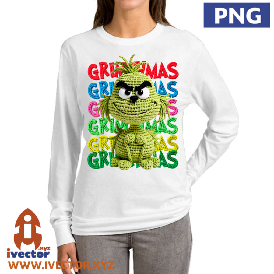 GRINCH-ADORABLE-LETRAS-CROCHET-PNG-ALTA-CALIDAD-P3 GRINCH ADORABLE LETRAS CROCHET PNG ALTA CALIDAD