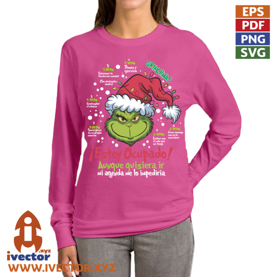 GRINCH-AGENDA-VECTOR-EDITABLE-LUCES-EPS-PDF_P9 GRINCH AGENDA VECTOR EDITABLE LUCES EPS PDF