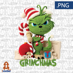 GRINCH-DULCE-MERRY-CHRISTMAS-ESFERA-CROCHET-300x300 VECTORES Y RECURSOS