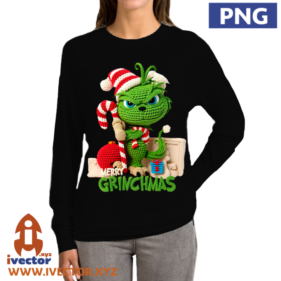GRINCH-DULCE-MERRY-CHRISTMAS-ESFERA-CROCHET-P2 GRINCH DULCE MERRY CHRISTMAS ESFERA CROCHET