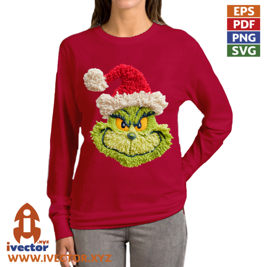 GRINCH-GORRO-NAVIDENO-CROCHET-PNG-ALTA-CALIDAD-P2 GRINCH GORRO NAVIDEÑO CROCHET PNG ALTA CALIDAD P4