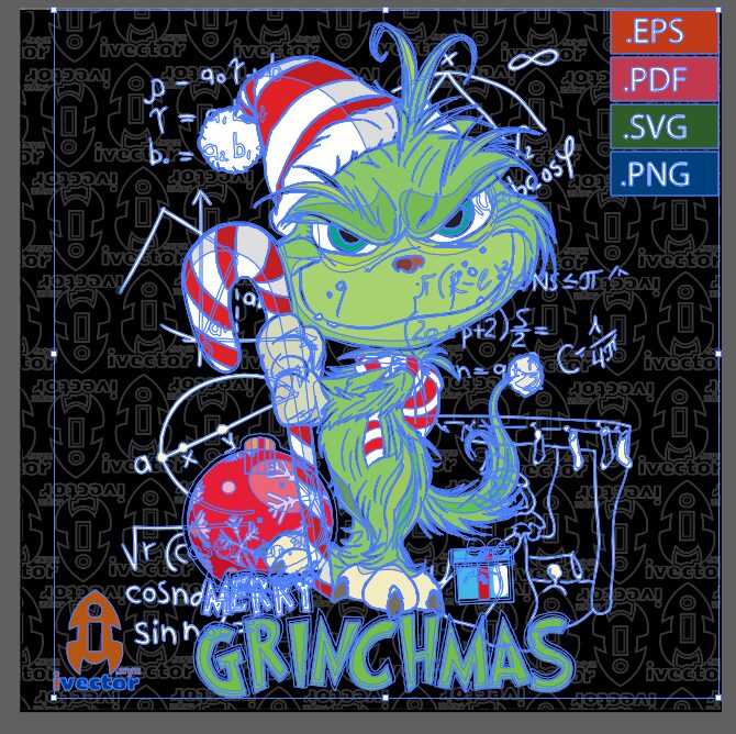 GRINCH-MERRY-CHRISTMAS-ESFERA-EPS-PDF_2 GRINCH MERRY CHRISTMAS ESFERA EPS PDF