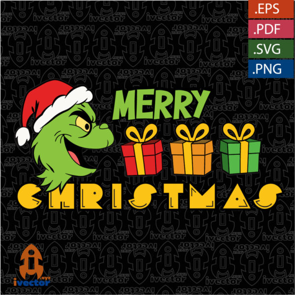 GRINCH-MERRY-CHRISTMAS-PACMAN-VECTOR_Mesa-de-trabajo-1-600x600 Ivector - Recursos Ilimitados DTF