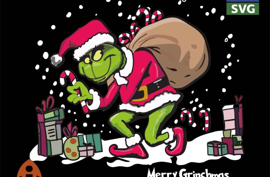 GRINCH MERRY GRINCHMAS VECTOR EDITABLE