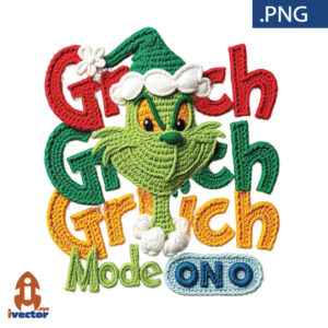 GRINCH-MODE-ON-NAVIDENO-CROCHET-PNG-EDITABLE-1-300x300 VECTORES Y RECURSOS