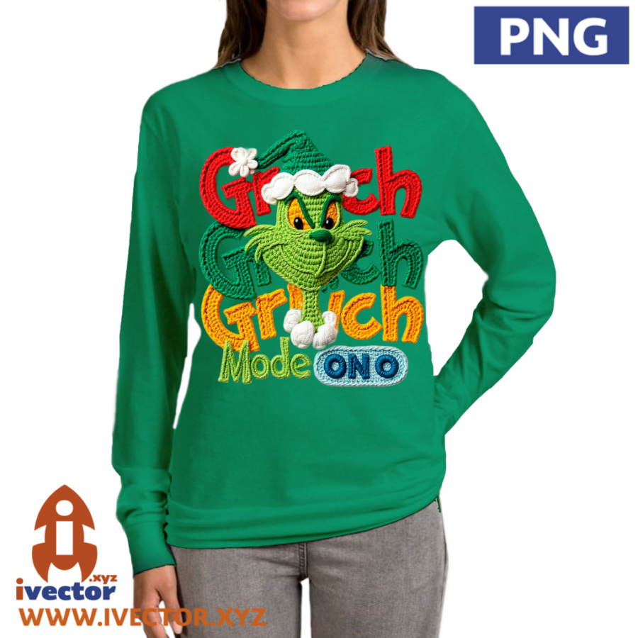 GRINCH-MODE-ON-NAVIDENO-CROCHET-PNG-EDITABLE-P1 GRINCH MODE ON NAVIDEÑO CROCHET PNG