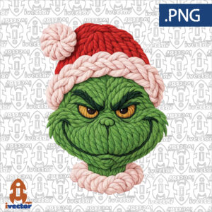 GRINCH-NAVIDAD-GORRO-SONRISA-CROCHET-P1-300x300 VECTORES Y RECURSOS