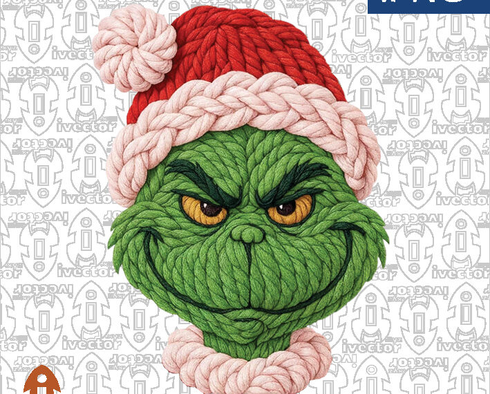 GRINCH NAVIDAD GORRO SONRISA CROCHET