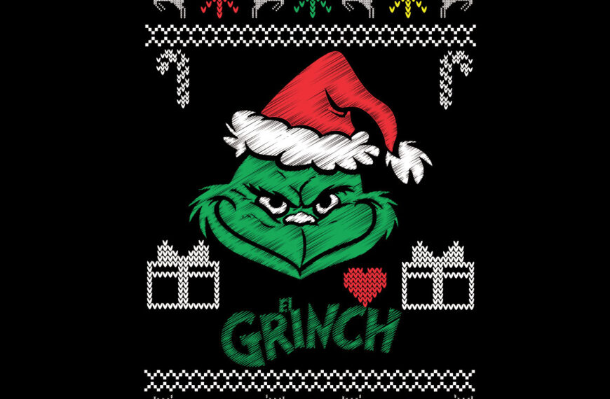 GRINCH NAVIDAD VECTOR BORDADO EPS PDF