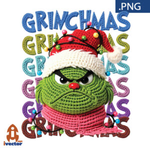 GRINCH-NAVIDENO-CON-GORRO-CROCHET-PNG-ALTA-CALIDAD-300x300 VECTORES Y RECURSOS