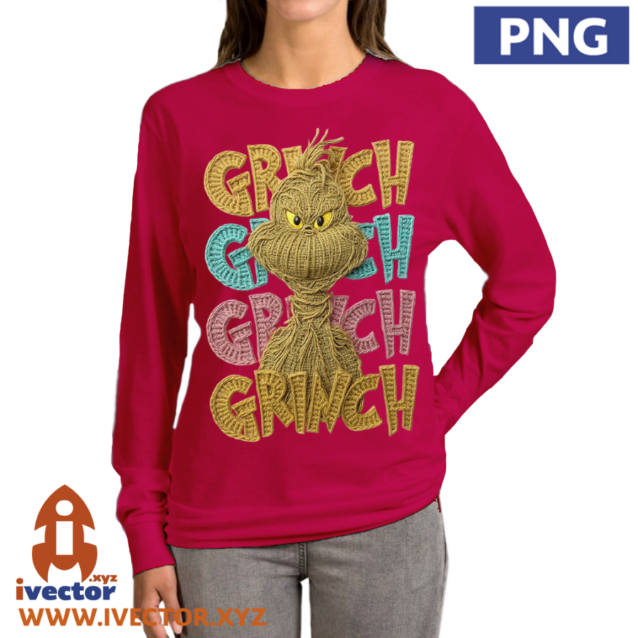 GRINCH-RETRO-NAVIDAD-CROCHET-PNG-P3-1 GRINCH RETRO NAVIDAD CROCHET PNG