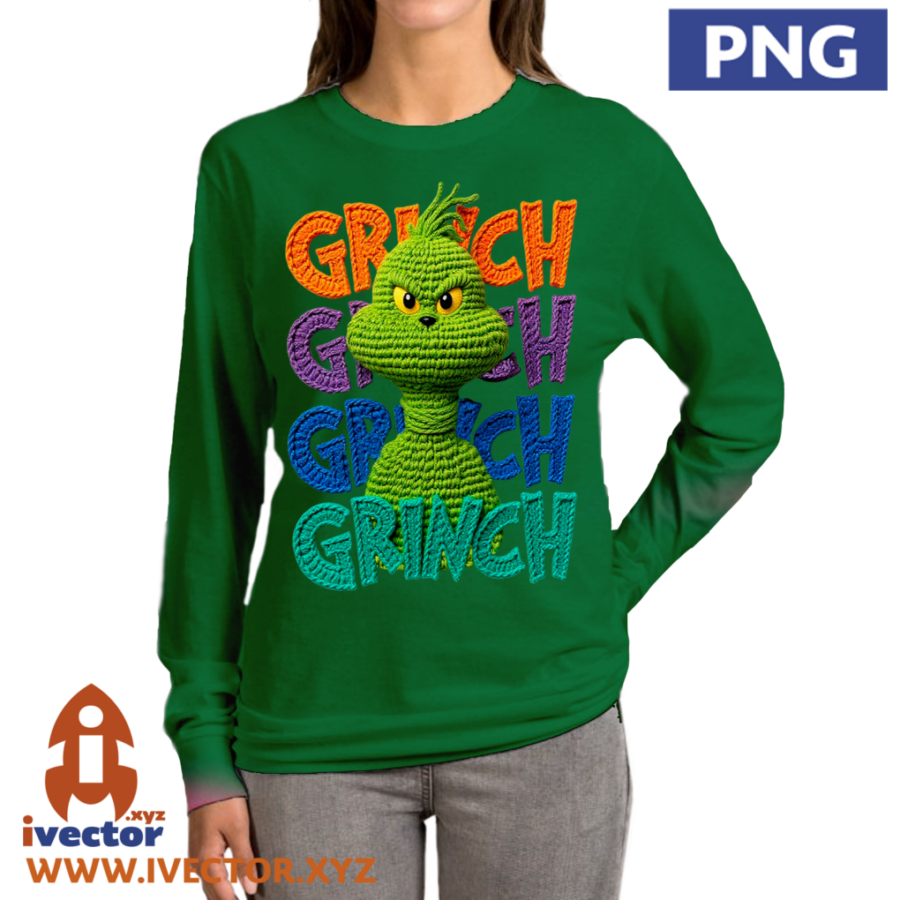 GRINCH-RETRO-NAVIDAD-CROCHET-PNG-p4 GRINCH RETRO NAVIDAD CROCHET