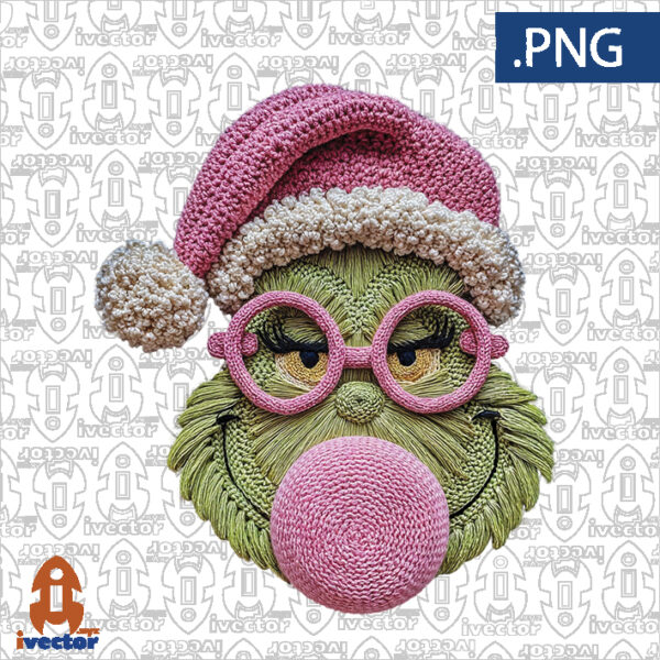 GRINCH-ROSA-ESTILO-CROCHE-BORDADO--600x600 Ivector - Recursos Ilimitados DTF