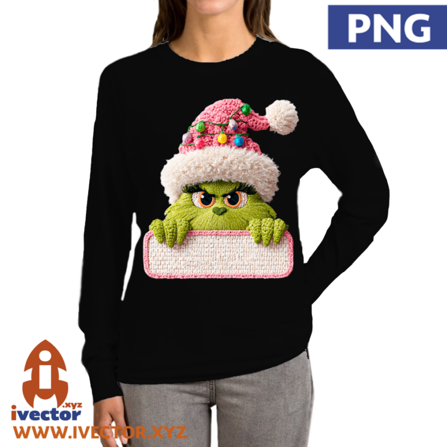GRINCH-ROSA-ETIQUETACROCHET-PNG-ALTA-CALIDAD-A1-P2 GRINCH ROSA ETIQUETA CROCHET PNG ALTA CALIDAD