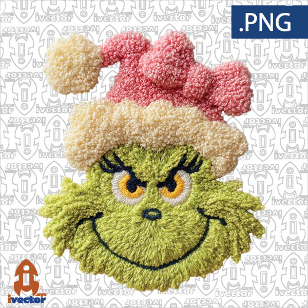 GRINCH-ROSA-MONO-CROCHE-PNG-ALTA-CALIDAD-A1--600x600 Ivector - Recursos Ilimitados DTF