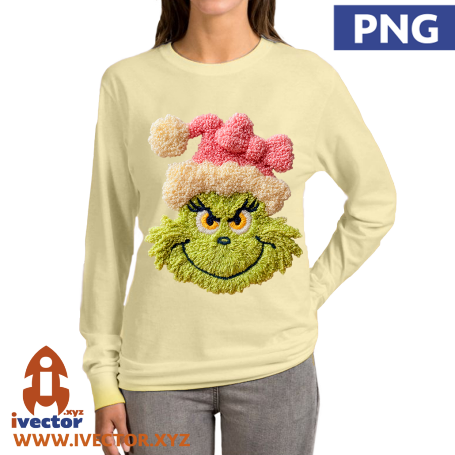 GRINCH-ROSA-MONO-CROCHE-PNG-ALTA-CALIDAD-P4 GRINCH ROSA MOÑO CROCHE PNG ALTA CALIDAD