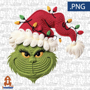 GRINCH-ROSTRO-NAVIDENO-ESTILO-CROCHET-300x300 VECTORES Y RECURSOS