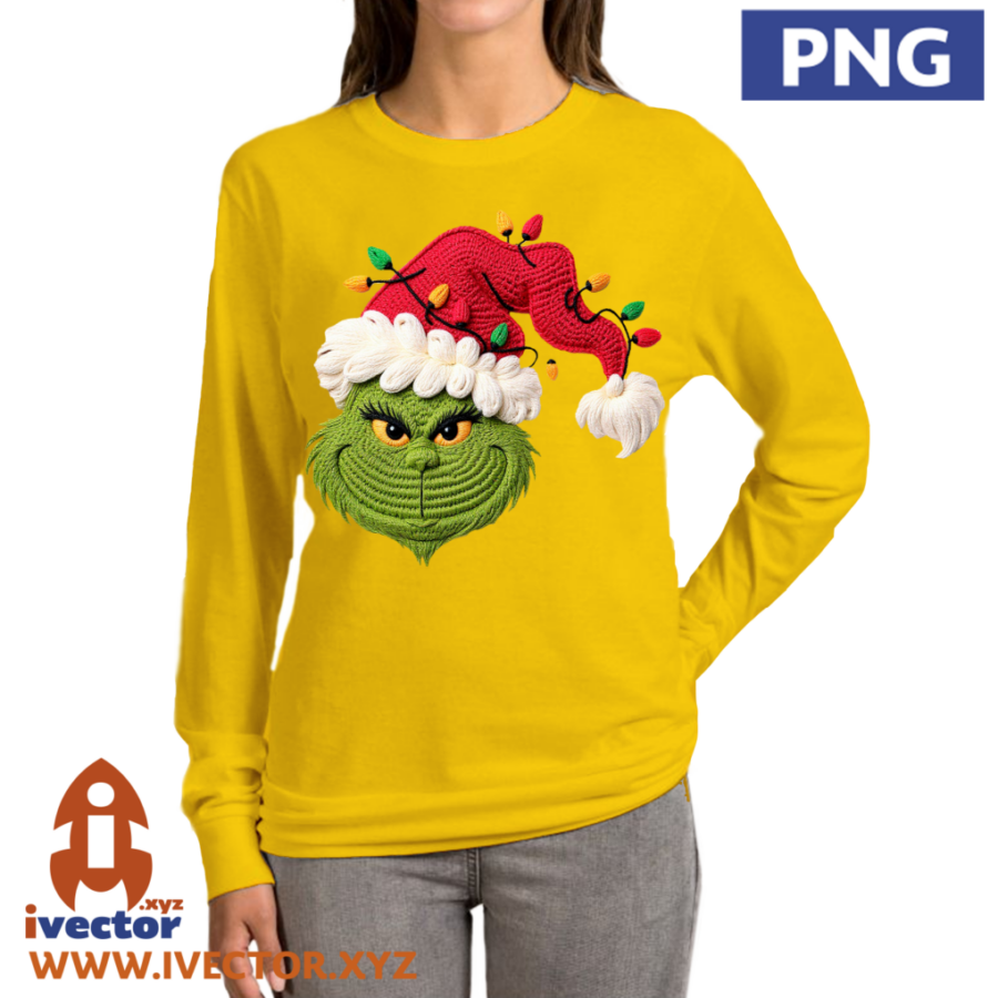 GRINCH-ROSTRO-NAVIDENO-ESTILO-CROCHET-p1 GRINCH ROSTRO NAVIDEÑO ESTILO CROCHET