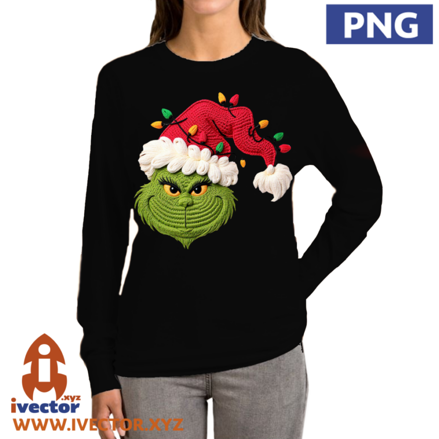 GRINCH-ROSTRO-NAVIDENO-ESTILO-CROCHET-p2 GRINCH ROSTRO NAVIDEÑO ESTILO CROCHET