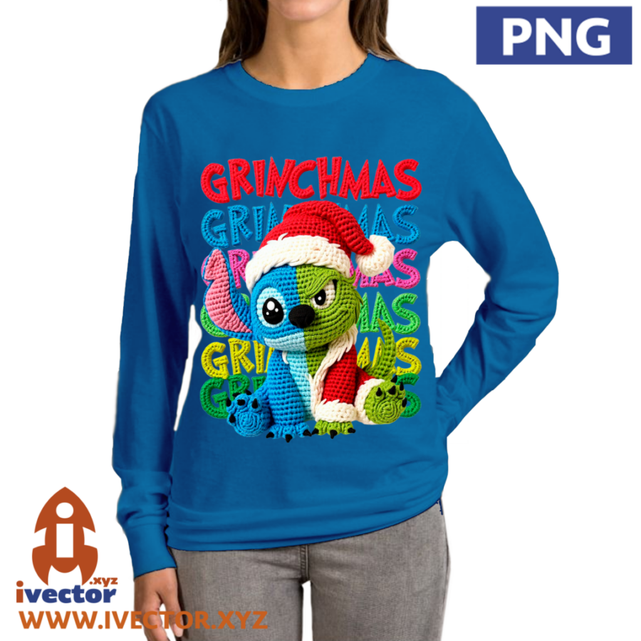 GRINCH-STITCH-ADORABLE-LETRAS-CROCHET-PNG-ALTA-CALIDAD-P3 GRINCH STITCH ADORABLE LETRAS CROCHET PNG ALTA CALIDAD