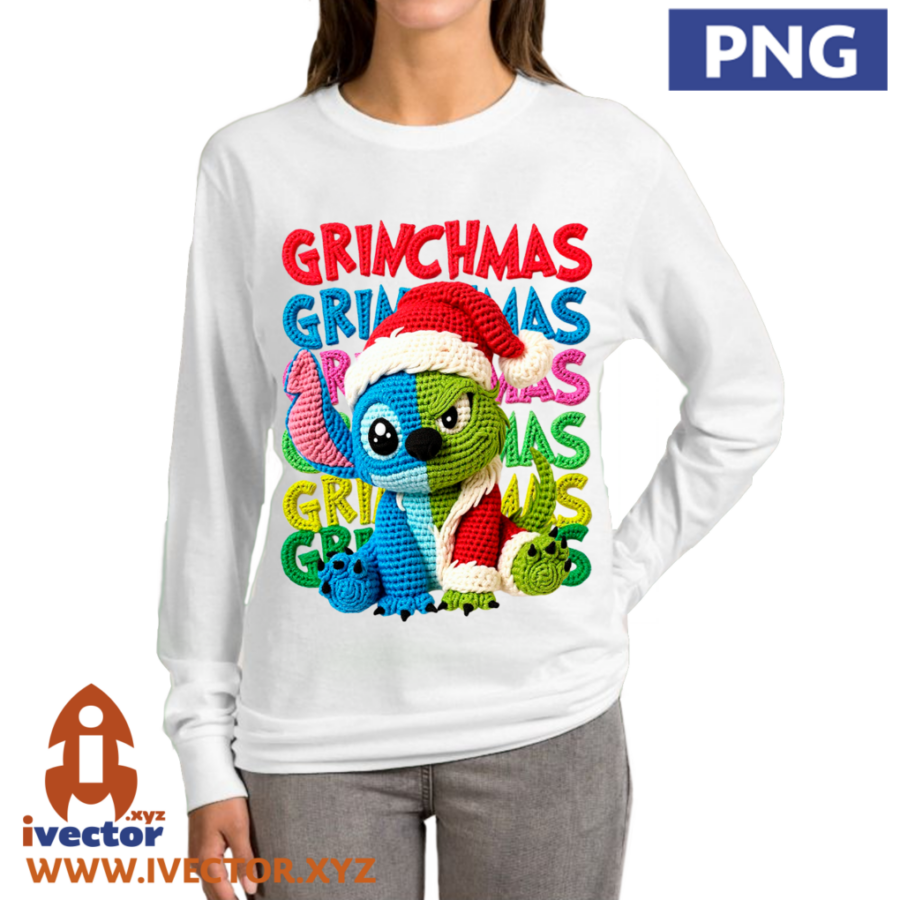 GRINCH-STITCH-ADORABLE-LETRAS-CROCHET-PNG-ALTA-CALIDAD-P5 GRINCH STITCH ADORABLE LETRAS CROCHET PNG ALTA CALIDAD