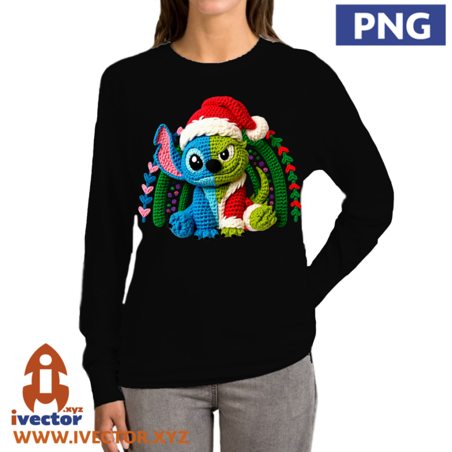 GRINCH-STITCH-ARCO-NAVIDENO-PNG-ALTA-CALIDAD-ap2 GRINCH STITCH ARCO NAVIDEÑO PNG ALTA CALIDAD