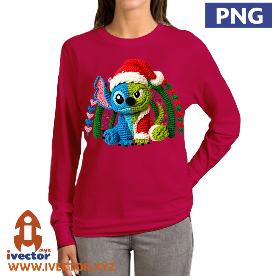 GRINCH-STITCH-ARCO-NAVIDENO-PNG-ALTA-CALIDAD-ap3 GRINCH STITCH ARCO NAVIDEÑO PNG ALTA CALIDAD