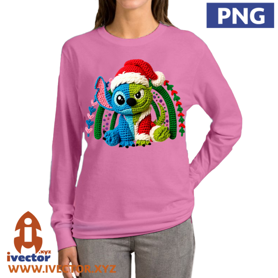 GRINCH-STITCH-ARCO-NAVIDENO-PNG-ALTA-CALIDAD-ap6 GRINCH STITCH ARCO NAVIDEÑO PNG ALTA CALIDAD