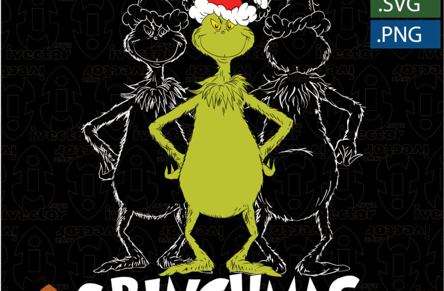 GRINCHMAS GRINCH VECTOR EDITABLE