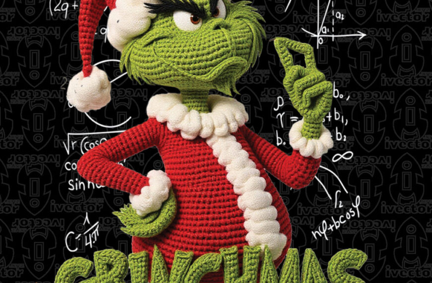 GRINCHMAS NAVIDAD CROCHET PLAN BLANCO