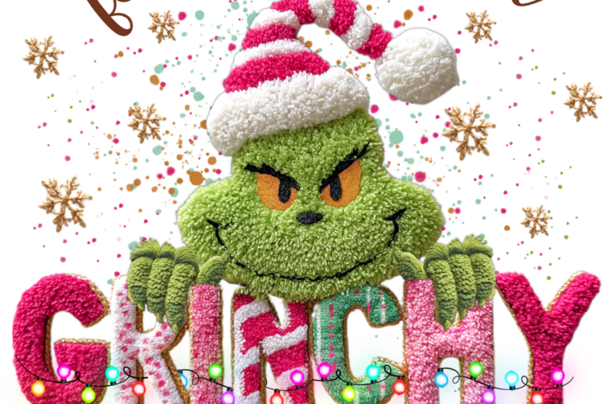 GRINCHY GRINCH NAVIEÑO EFECTO CROCHE
