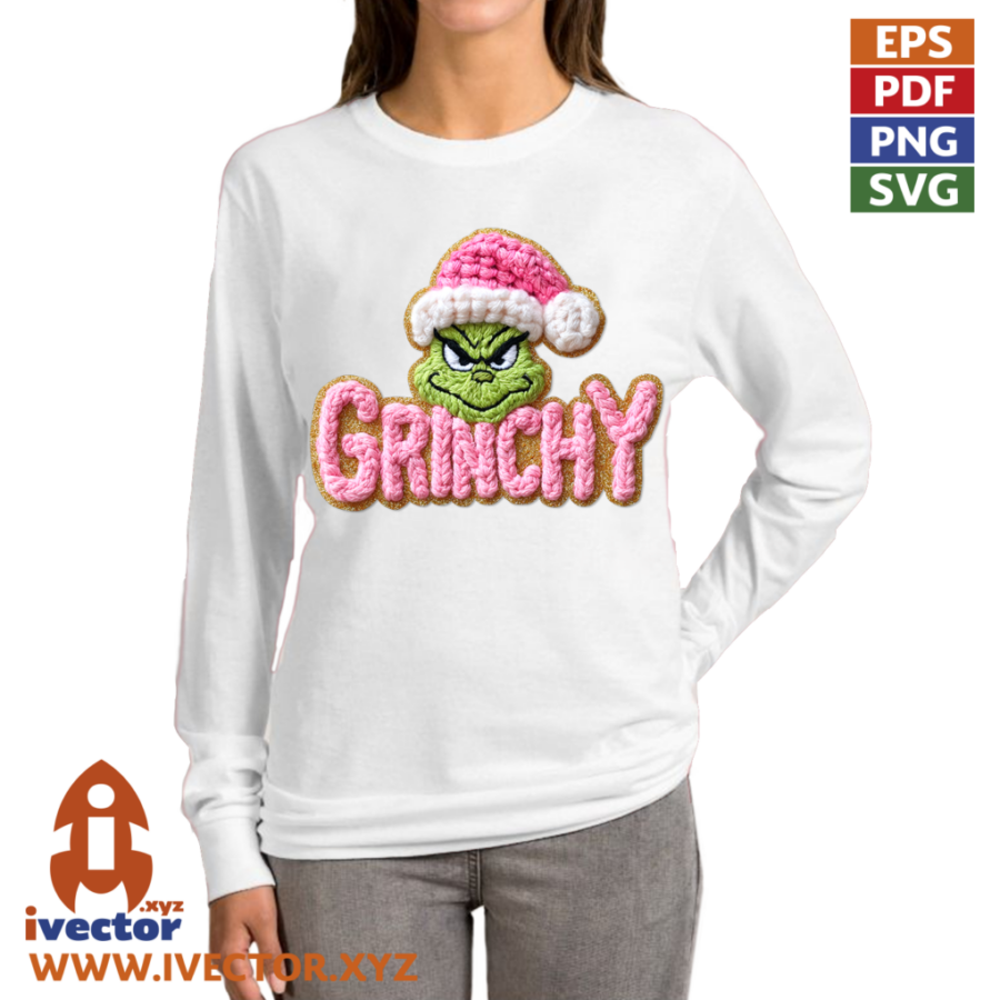 GRINCHY-ROSA-CROCHET-PNG-ALTA-CALIDAD-p1 GRINCHY ROSA CROCHET PNG ALTA CALIDAD
