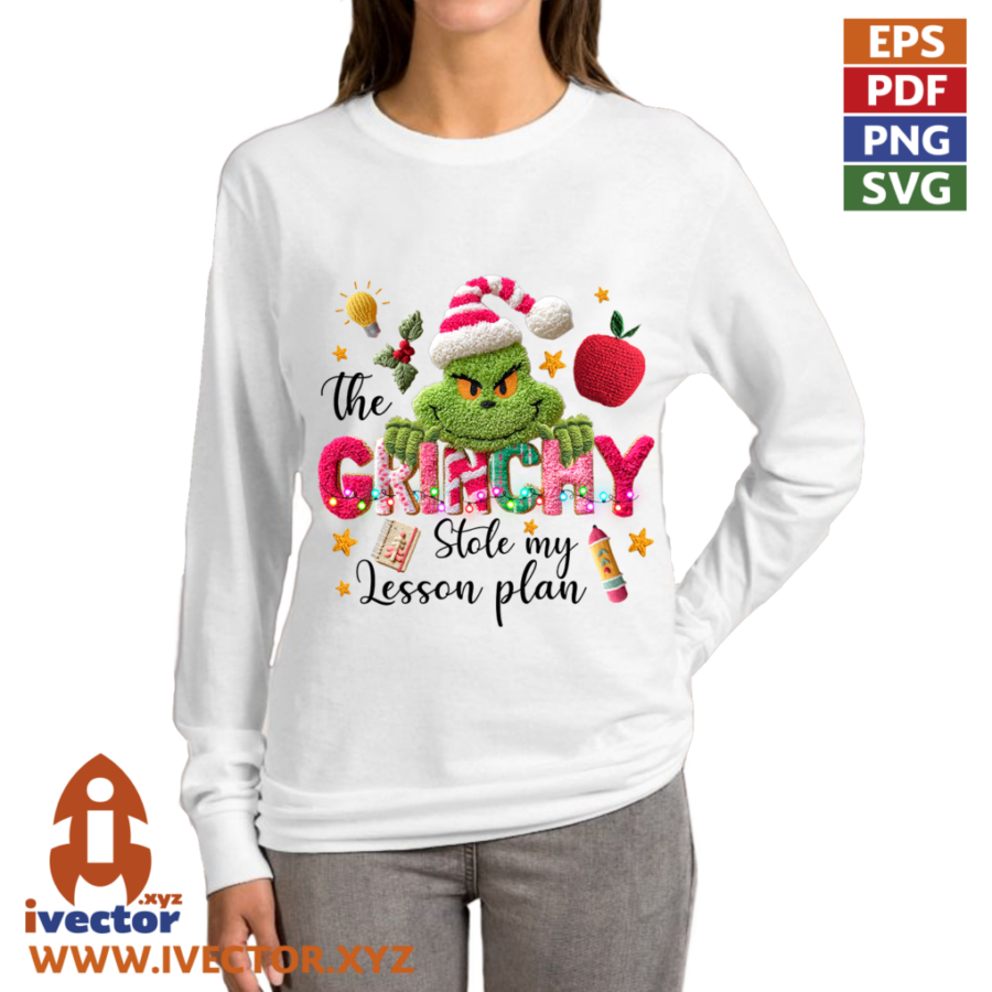 GRINCHY-STOLE-LESSON-PLAN-CROCHET-PNG-ALTA-CALIDAD-P3 GRINCHY STOLE LESSON PLAN CROCHET PNG ALTA CALIDAD